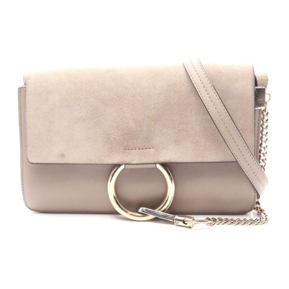 Chloe FAYE Leather Suede Shoulder Bag